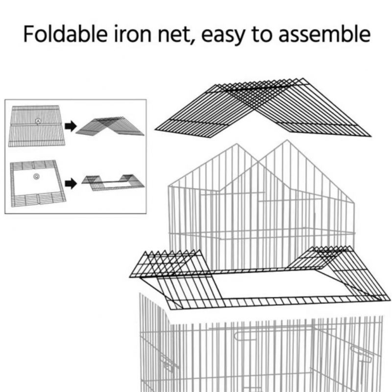 Customized OEM ODM High Quality Bird Cage Wholesale Bird House Pet Bird Cages