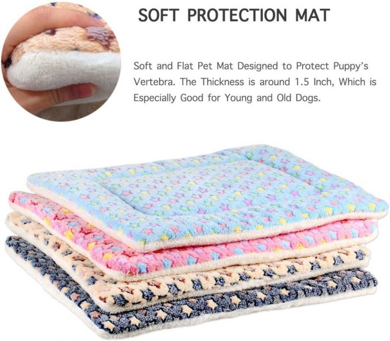 Pets Ultra Soft Pet (Dog/Cat) Bed with Cute Prints