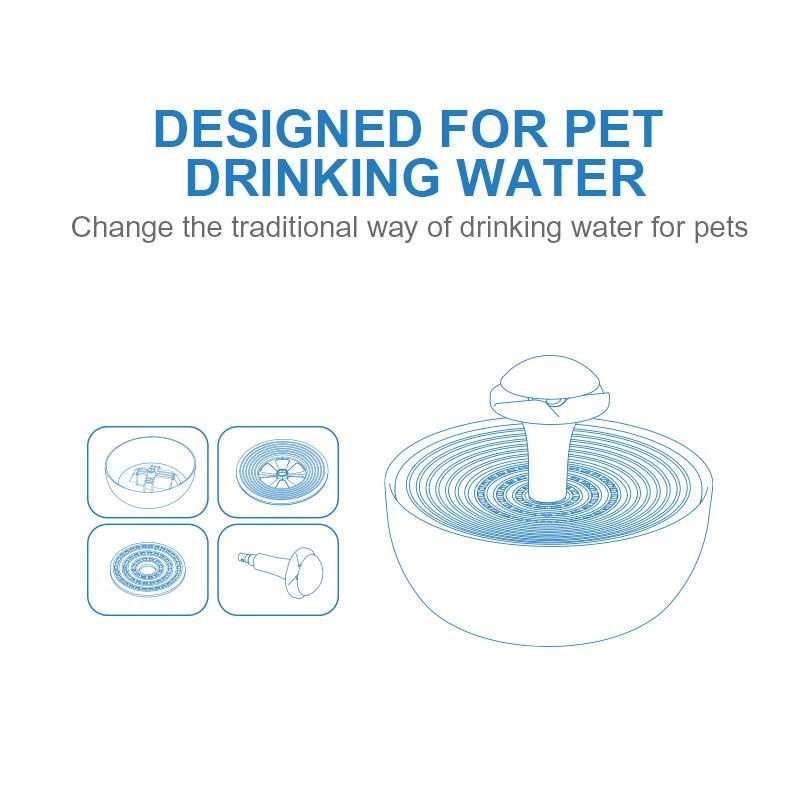 Automatic Electric Pet Drinking Bowl Water Dispenser