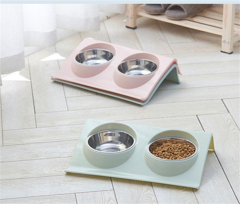 Pet Bowl Food Storage Bowls Travel Portable Puppy Food Container