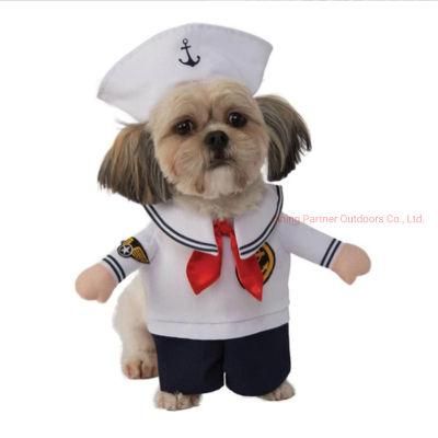 Cat Dog Clothes Pet Clothing Cosplay Role Playing Suit Pirate Suit Halloween Clothes Dressing up Cat Halloween Party Costume Suit