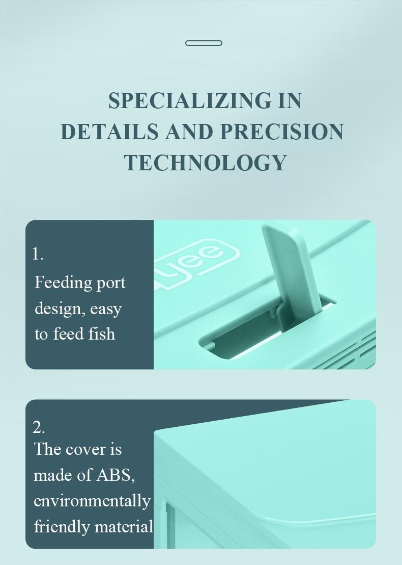 Yee Desktop Ecological Small Mini Model Fish Tank with Filter
