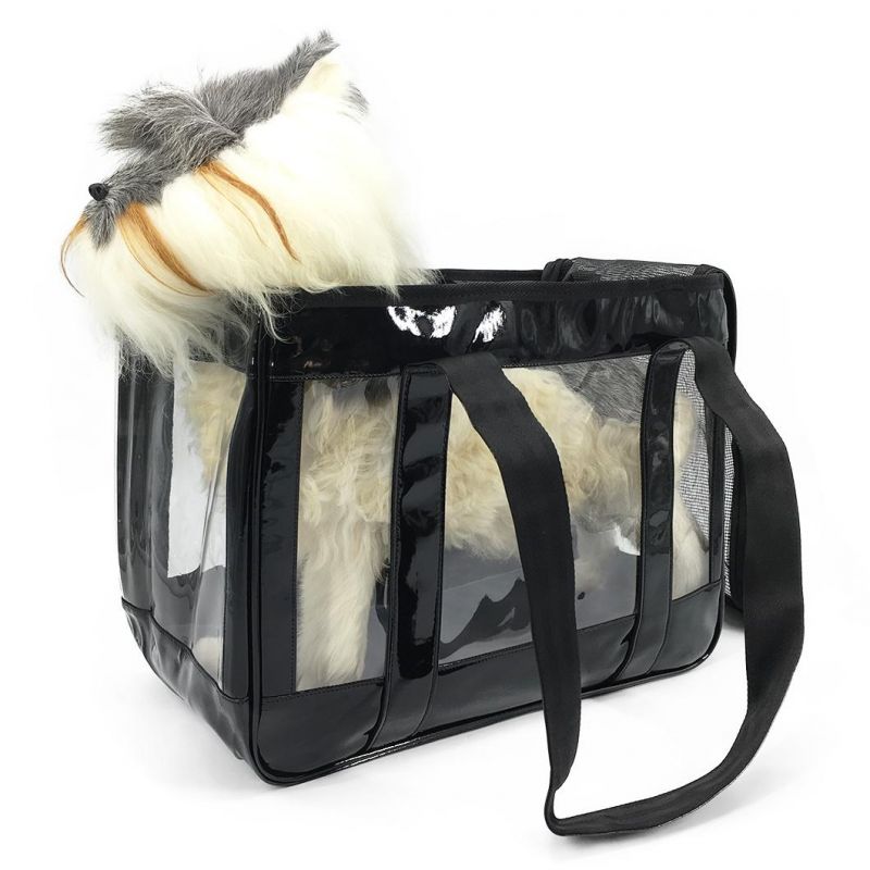 Wholesale High Quality Breathable Portable Transparent Lightweight Dog Cat Pet Bag