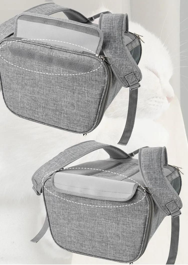 Customize OEM ODM Pet Travel Backpack Carrying Bag Carrier