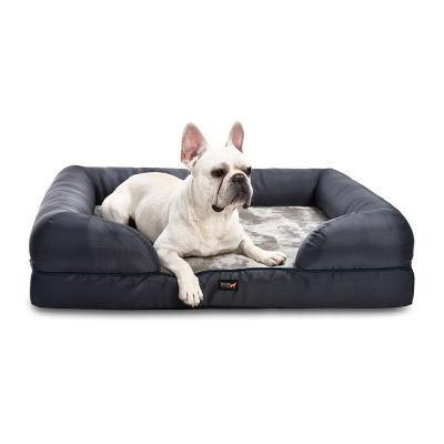 Nonskid Bottom Waterproof Oxford Fabric Orthopedic Dog Bed