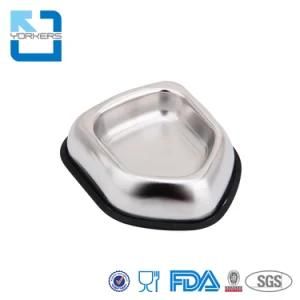 Anti-Skid Stainless Steel Pet Feeder Dog Bowl Pet Accessories