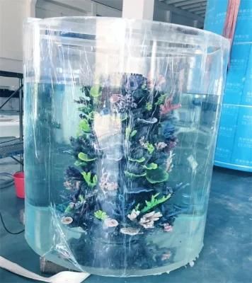 Customized Acrylic Cylinder Aquarium Price