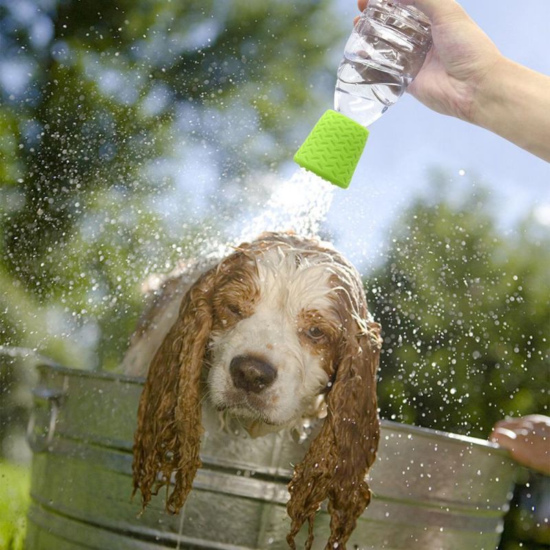 Best Quality Silicone Pet Sprayer Head Portable Shower Spout Smart Outdoor Shower for Dogs