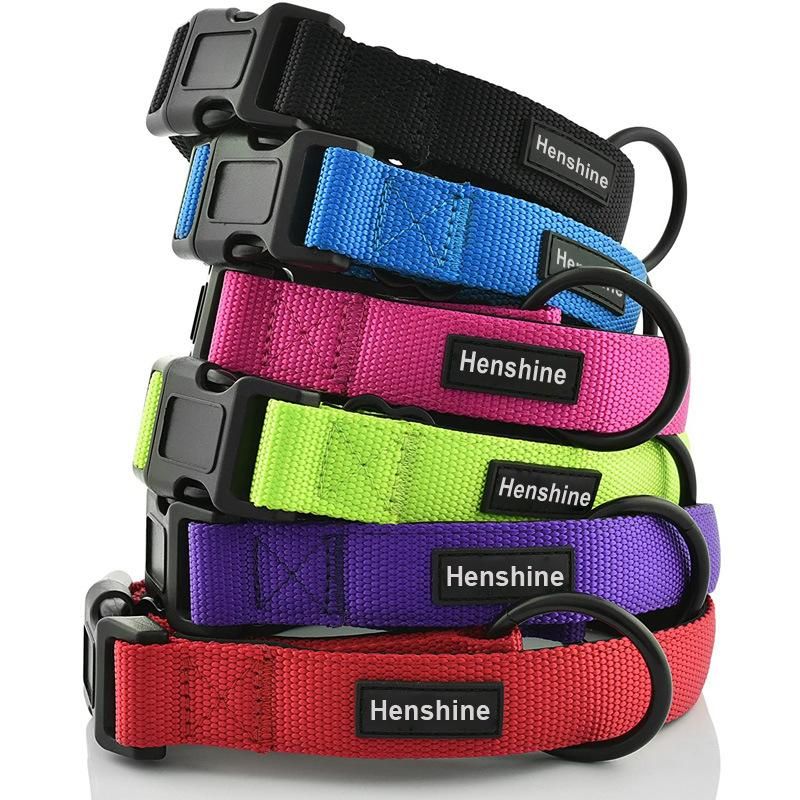 Classic Comfort Dog Collar Premium Nylon Neoprene Padded Dog Collar for Small, Medium, Large or Xlarge Sized Dogs