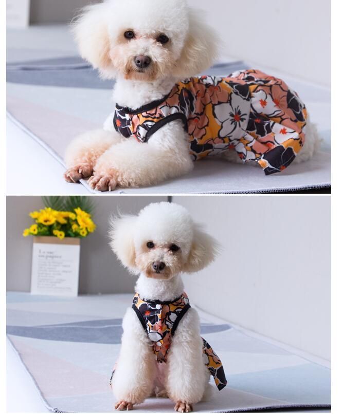 Elegant Soft Comfortable Dog Dress Dog Clothing