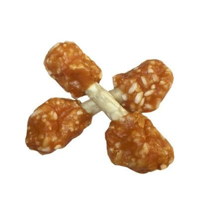 Maintain Kidney and Urinary Health Dog Nutrition Supplement Soft Chicken Jerky Rice Dumbell Chew