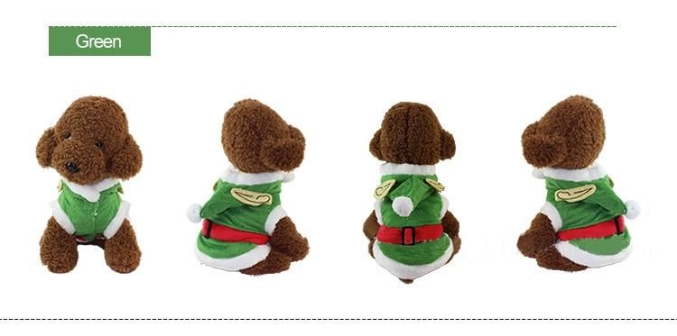 Clothes for Dog Costume Christmas Pet Dog Clothes Winter Hoodie Coat Pet Clothing/