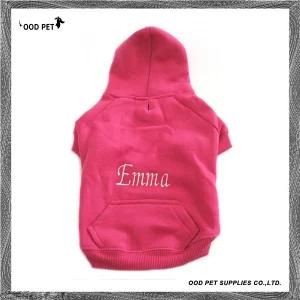 Name or Logo Embroidered Customized Dog Hoodies Sph6001-17