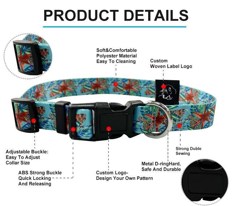 High Quality Low Price Custom Logo Reflective Dog Harness Nylon Pets Puppy Lead Leash Dog Harness
