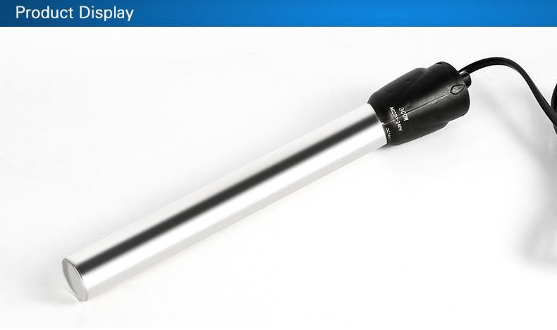 Stainless Adjustable Aquarium Submersible Fish Tank Water Heater Rod 300W