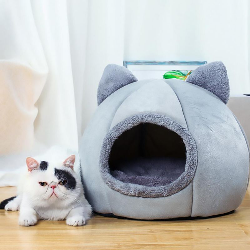 Removable and Washable Cushion Cute Soft Pet Bed