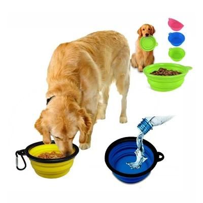 Folding Silicone Travel Bowl for Dog and Cat