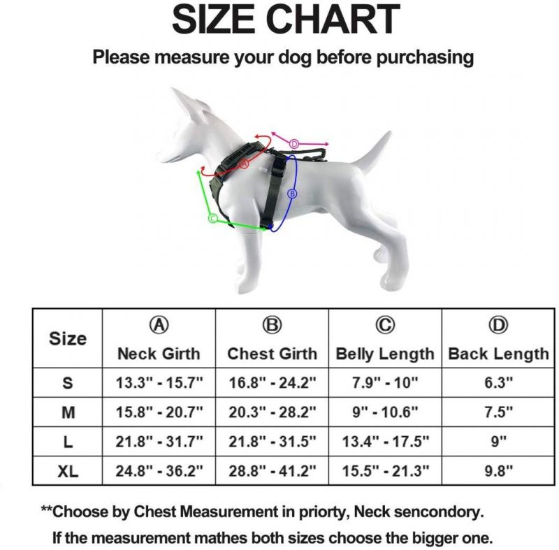 Comfort Step in Dog Harness Easy to Put on for Small/Medium/Large Dog