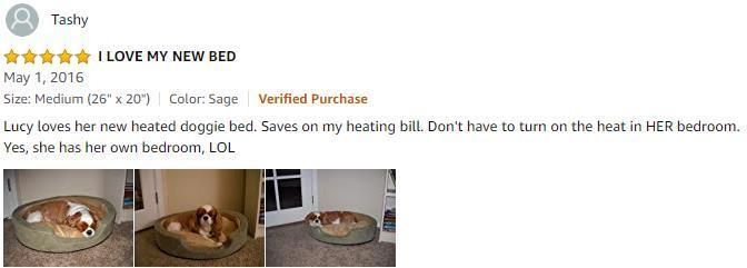 Cat and Dog Electric Heated Beds Pet Bed Warmer