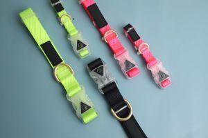 New Design Pet Collars &amp; Leashes Waterproof Nylon Reflective Dog Collar