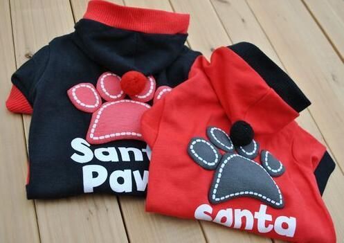 Soft Cotton Made Hot Sell Christmas Dog Hoodie