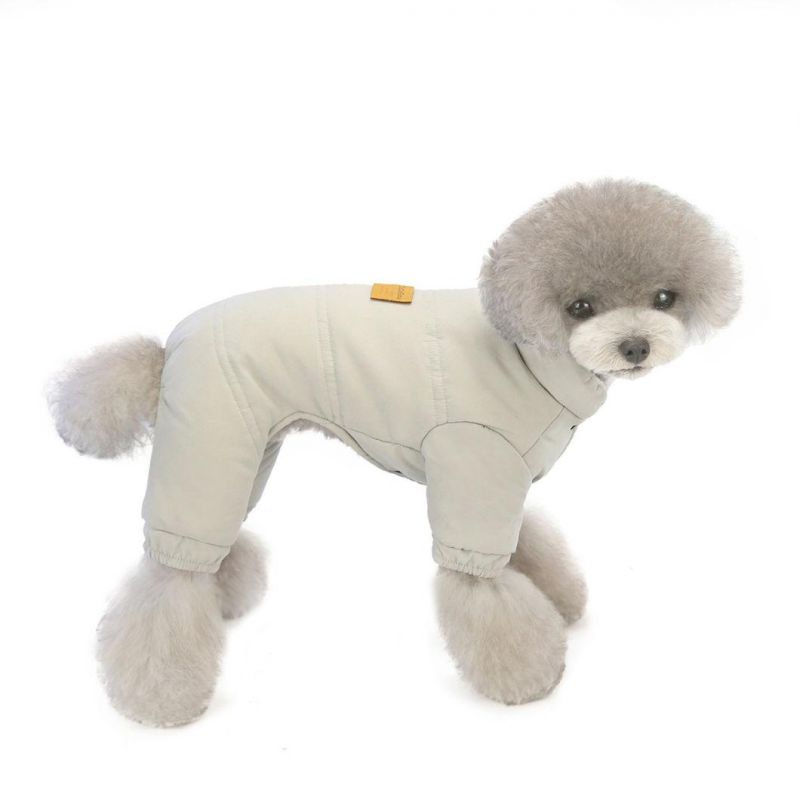 Pet Clothes Winter New Dog Clothes Leisure Four-Legged Cotton-Padded Pet Clothing Autumn and Winter Clothing Thickened Cotton-Padded Jacket