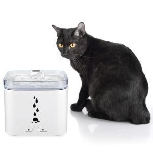 Animal Water Feeder with Infrared Sensor 2.75L Capacity for Cats and Small Dogs Pet Water Fountain