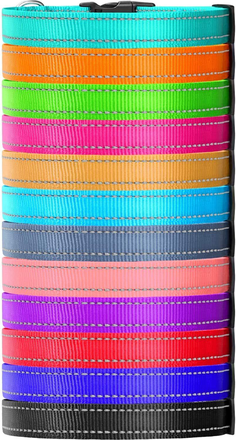 Classic Solid Colors Quick Release Dog Collar