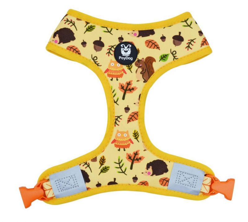 New Style Neck Adjustable Dog Harness Sublimation Patterns Dog Harness