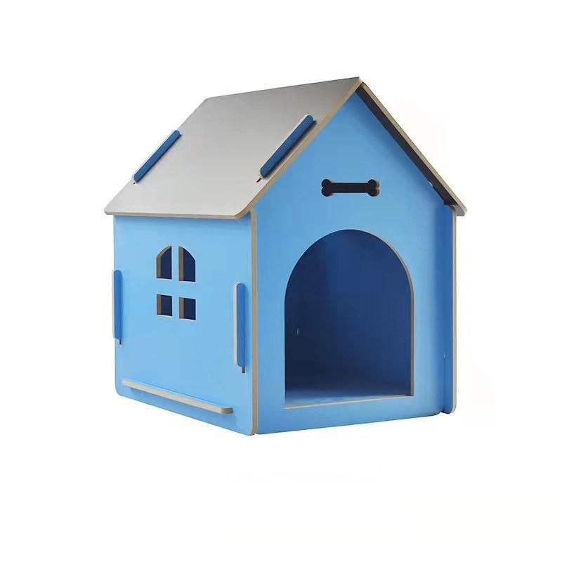 Wooden Cat House for Pets for Indoor and Outdoor Use