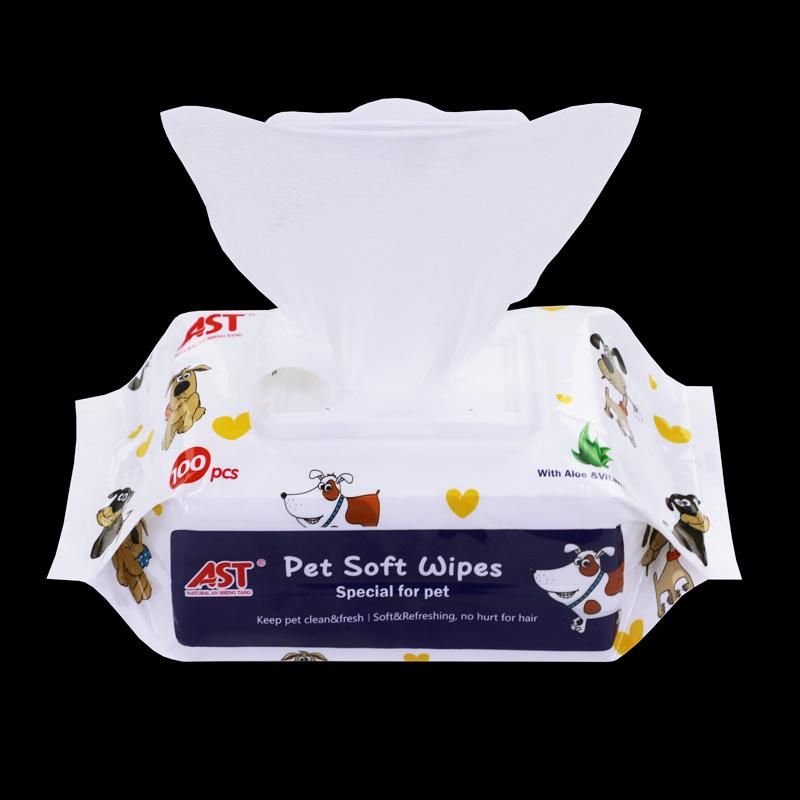 Pet Wipes for Dog Cat Bird Antiseptic and Cleaning Wipes