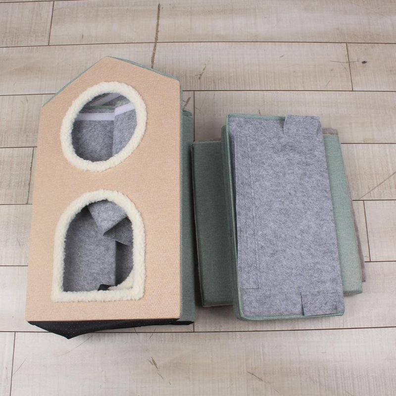 Cat House for Cats Folding Pet Product to Easy Carry