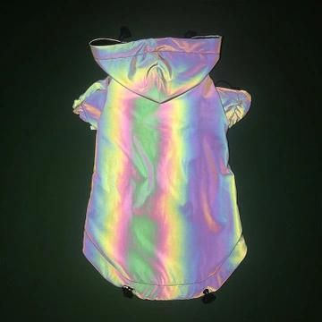 High Visibility Outdoor Colorful Reflective Dog Clothes