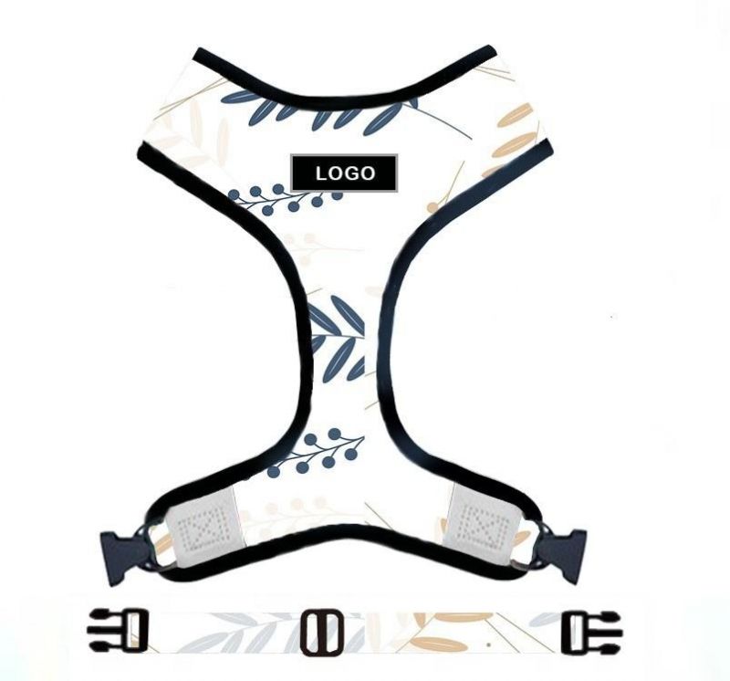 Custom Pattern Soft Mesh Dog Harness