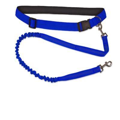 Reflective Stitching Durable Hands Free Bungee Dog Leash for Running Dog