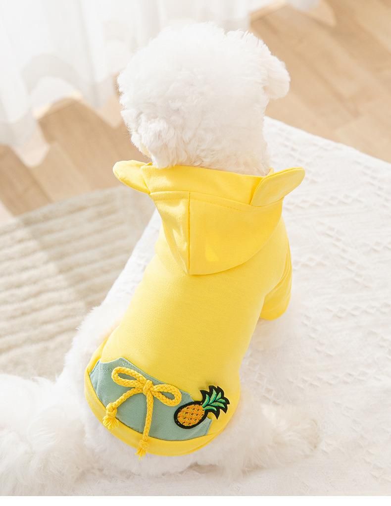Hot Sale Fashion Designer Dog Warm Coat Fashionable Colorful Pattern Dog Apparel Pet Cloth Sweater Hoodie