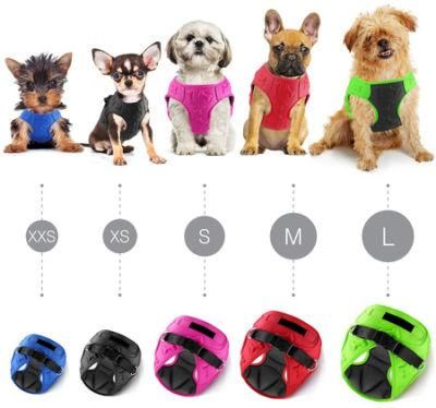 Easy to Put on &amp; Take off Snug Cushioning Puppy&Dog Vest Harness