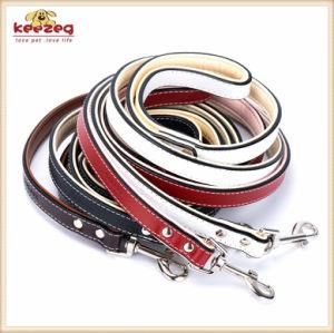 Fiver Colors Classical Real Leather Pet Supplies Dog Leads/ Dog Leash (KC0151)