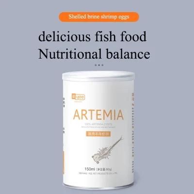 Yee Shelled Brine Shrimp Eggs Full of Nutrition Rich Protein Fish Food