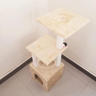 Wholesale Wooden Cat Tree Various Color Cat Tree House