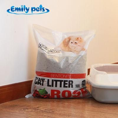 Kitty Litter Sand with Fragrance 5L, 10L Emily Pets Cat Clean Bentonite Cat Litter