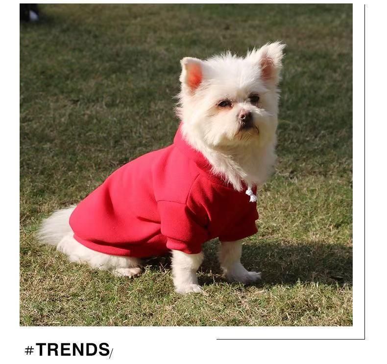 New Dog Clothes Winter Warm Fashion Pet Clothes Shirt for Small Medium Dog Coat Clothing
