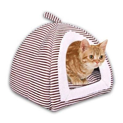 Wholesale Three Piece Striped Pet Nest Bed