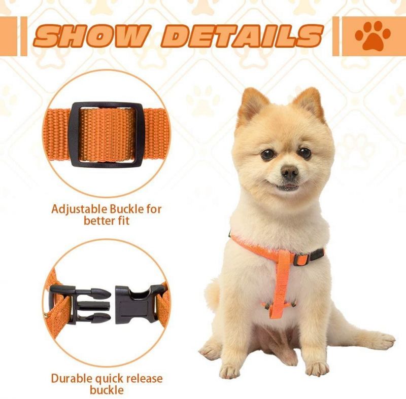No Pull Dog Harness Reflective Adjustable Basic Dog Harness