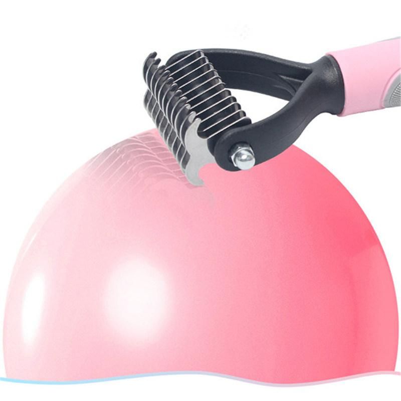 New Pet Hair Removal Comb Professional Large Dogs for Long Hair Pet Brush Grooming Tool