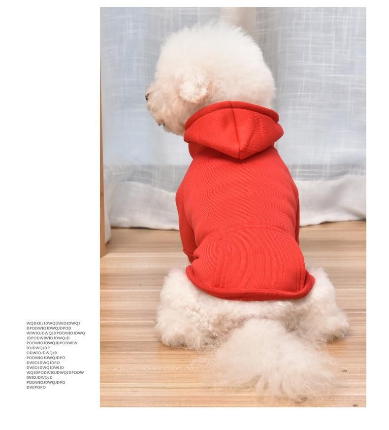 High Quality Pet Clothes Hoodie Jacket Pet Accessories Luxury Dogs Clothe