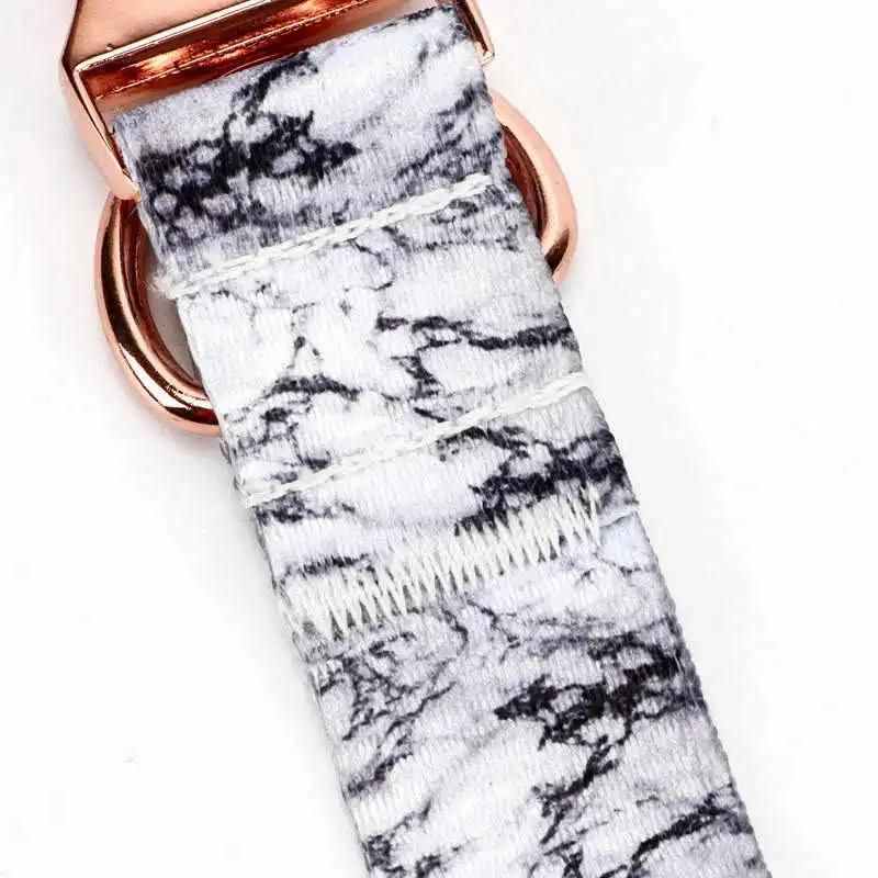 Marble Pattern with Polyester Dog Collar and Leash