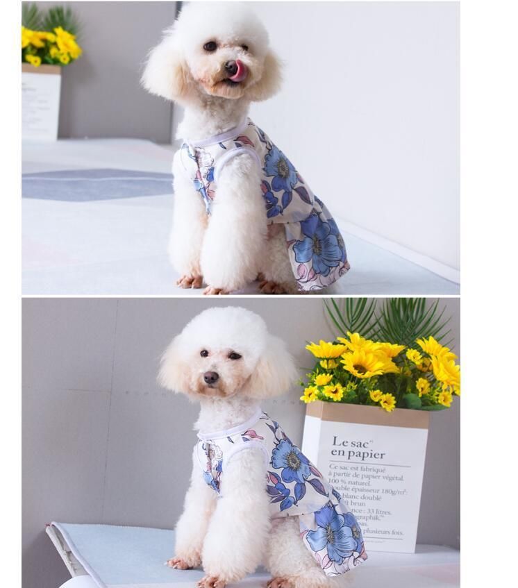Elegant Soft Comfortable Dog Dress Dog Clothing