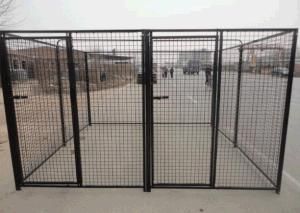 Powder Coated Square Tube Outdoor Pet Safe House Dog Cage