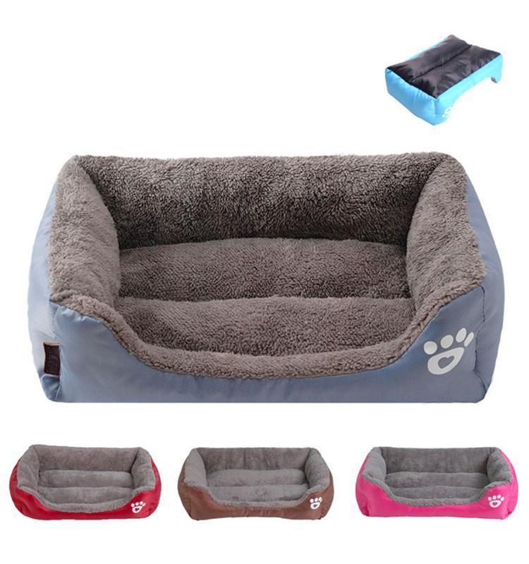 Manufacturers Wholesale Medium and Small Dogs Cotton Velvet Pet Nest Pet Beds Pads Bed Mat